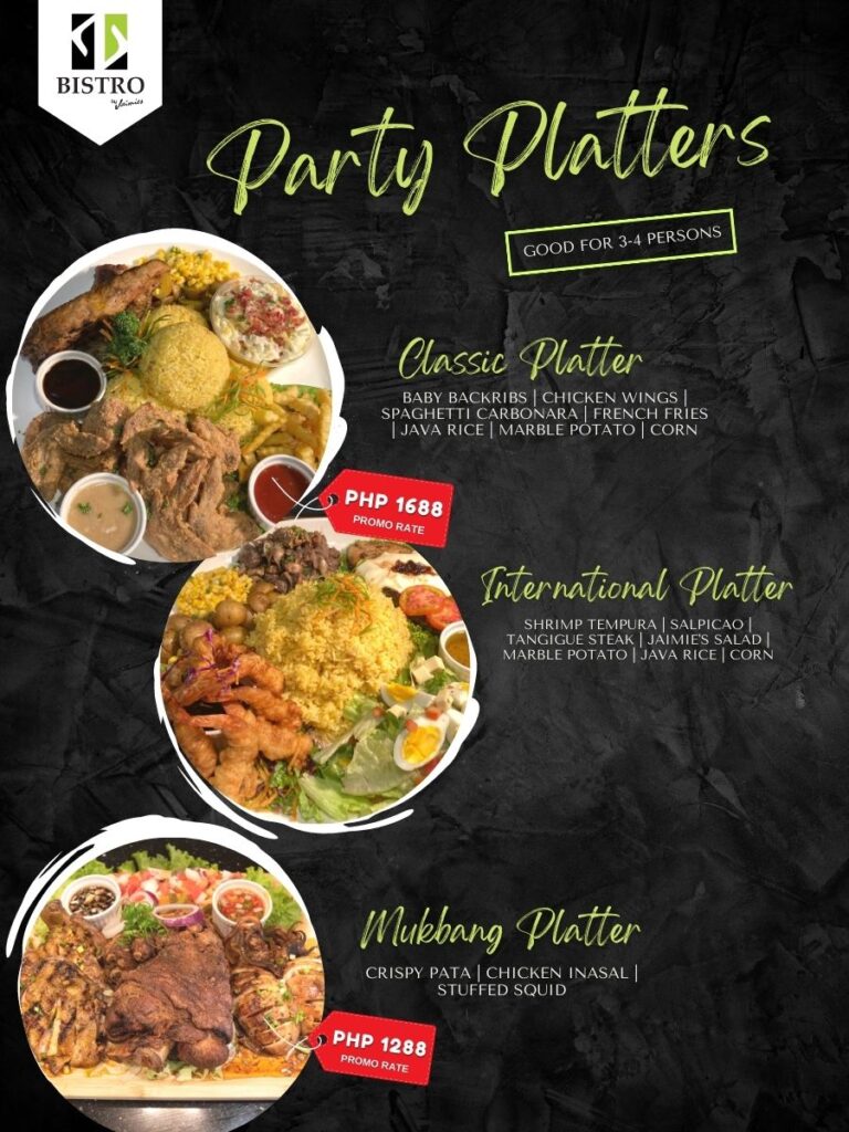 promo - party platters